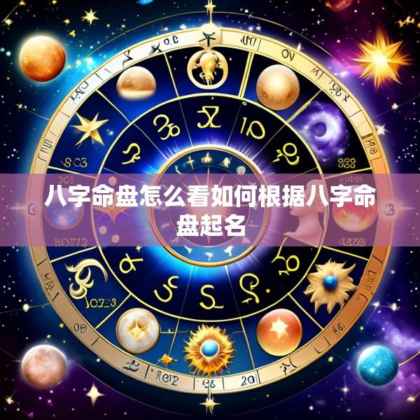 八字命盘怎么看如何根据八字命盘起名