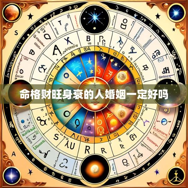 命格财旺身衰的人婚姻一定好吗