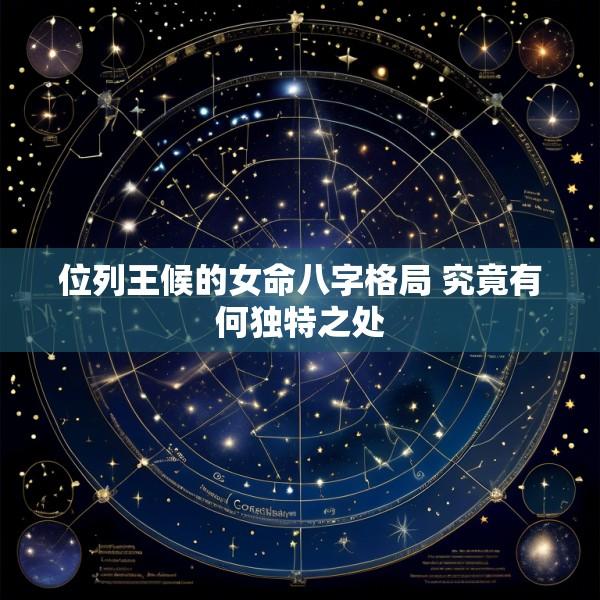 位列王候的女命八字格局 究竟有何独特之处