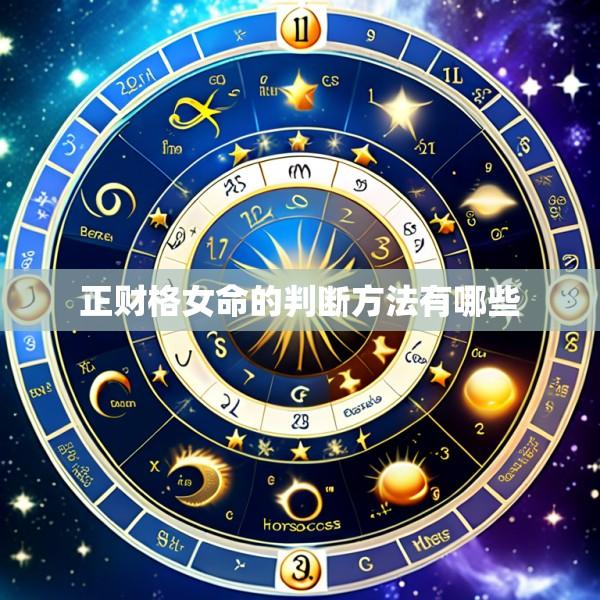 正财格女命的判断方法有哪些