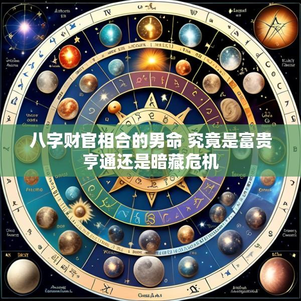八字财官相合的男命 究竟是富贵亨通还是暗藏危机