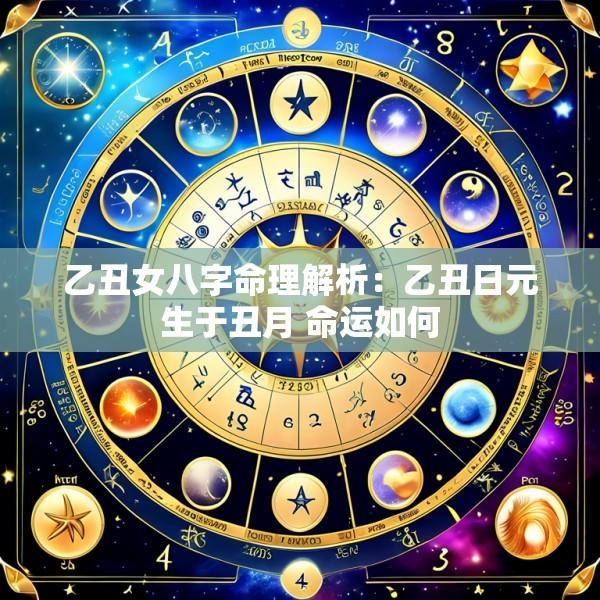 乙丑女八字命理解析：乙丑日元生于丑月 命运如何