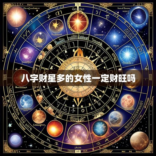 八字财星多的女性一定财旺吗