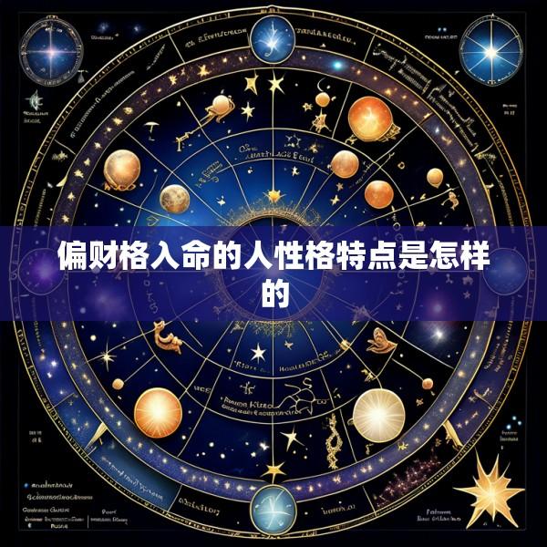 偏财格入命的人性格特点是怎样的