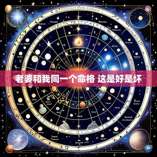 老婆和我同一个命格 这是好是坏