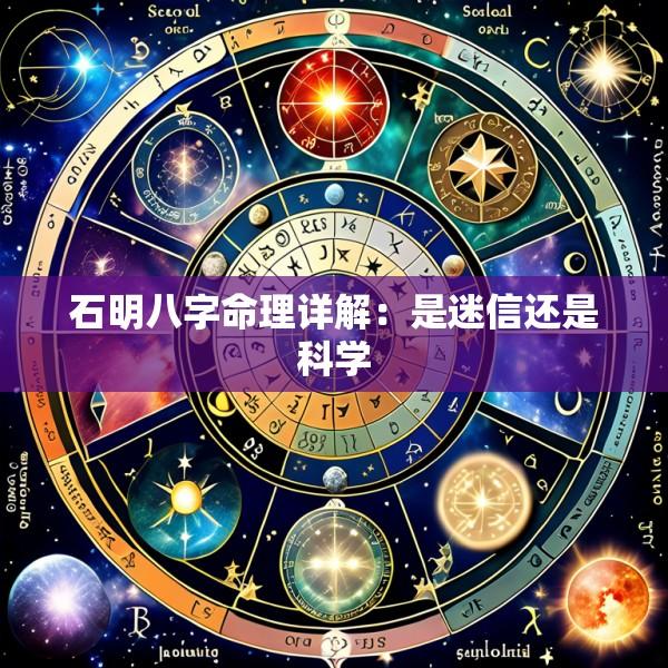 石明八字命理详解：是迷信还是科学