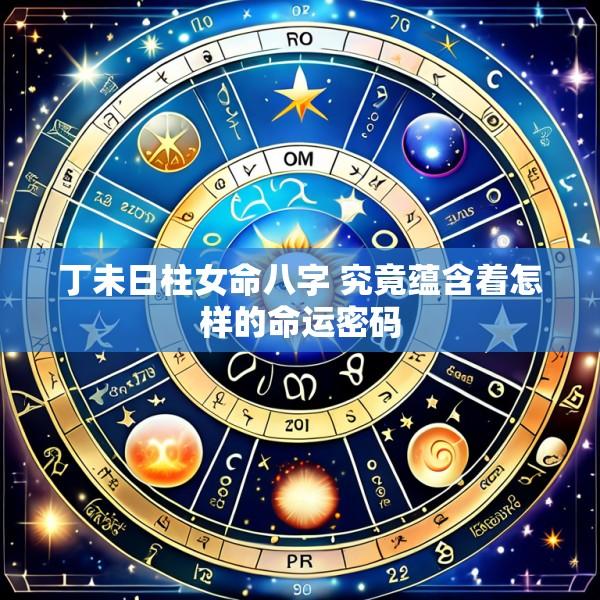 丁未日柱女命八字 究竟蕴含着怎样的命运密码