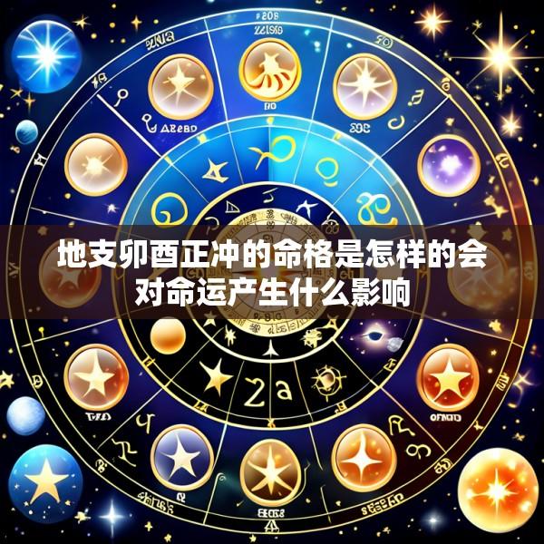 地支卯酉正冲的命格是怎样的会对命运产生什么影响