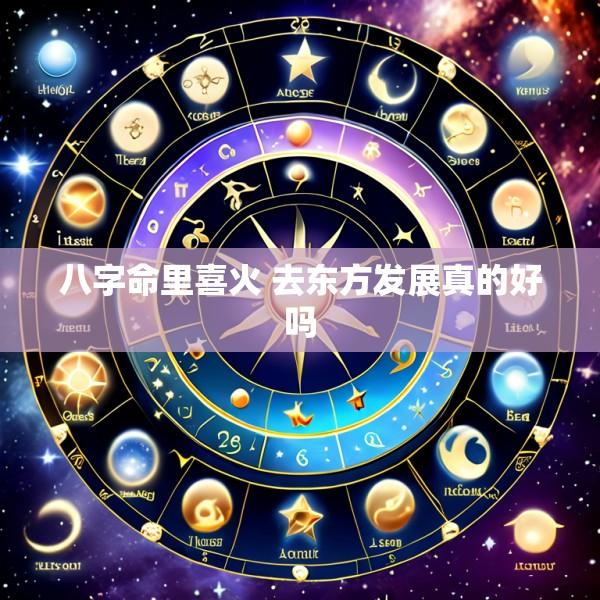八字命里喜火 去东方发展真的好吗