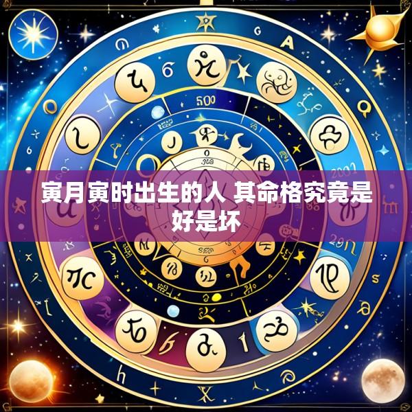 寅月寅时出生的人 其命格究竟是好是坏