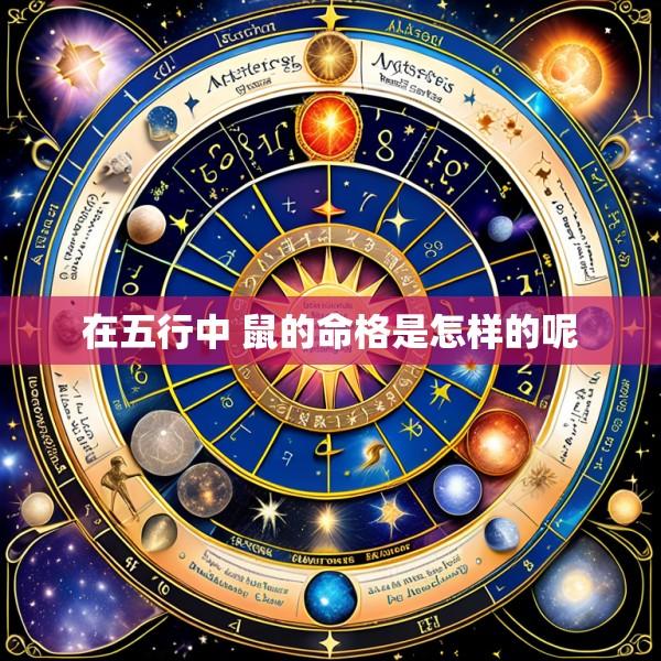 在五行中 鼠的命格是怎样的呢