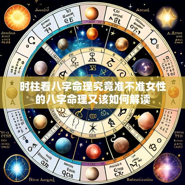 时柱看八字命理究竟准不准女性的八字命理又该如何解读