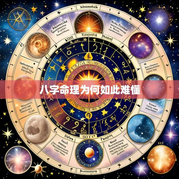 八字命理为何如此难懂