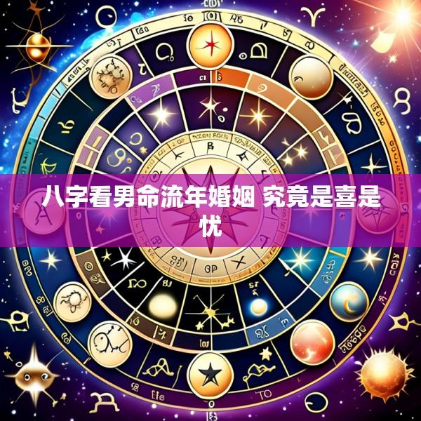 八字看男命流年婚姻 究竟是喜是忧