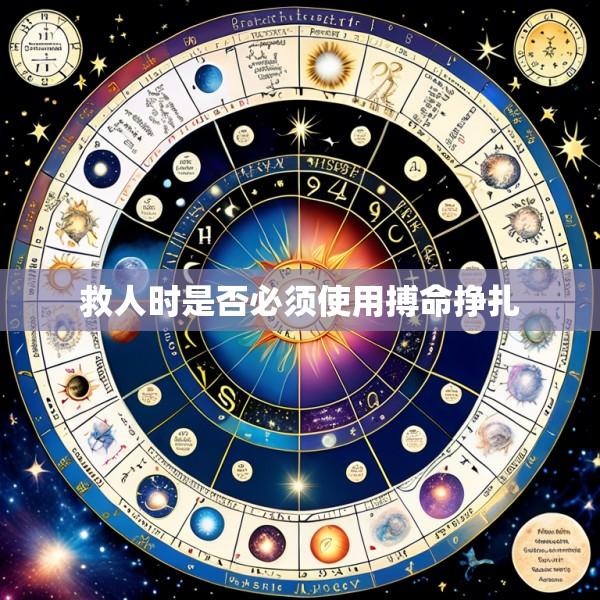 救人时是否必须使用搏命挣扎