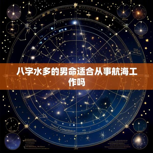 八字水多的男命适合从事航海工作吗