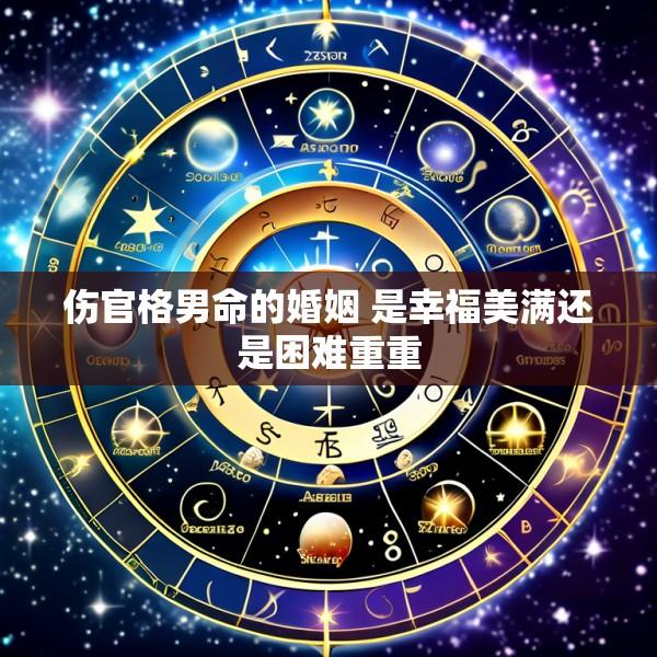 伤官格男命的婚姻 是幸福美满还是困难重重