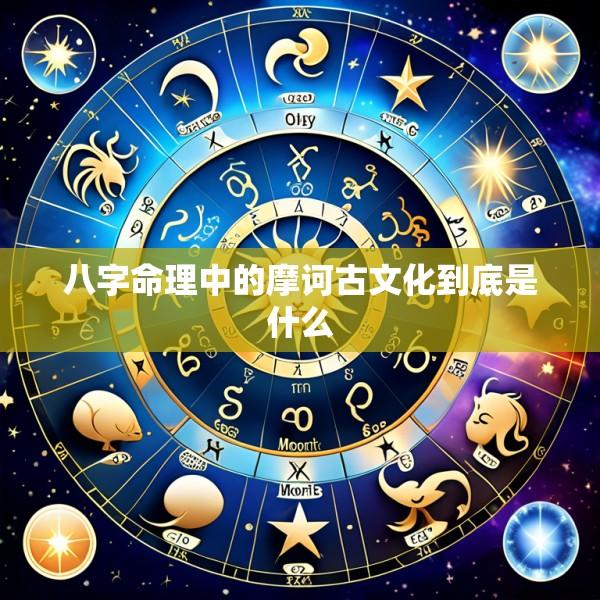 八字命理中的摩诃古文化到底是什么