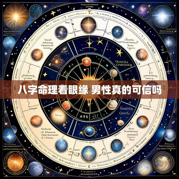 八字命理看眼缘 男性真的可信吗