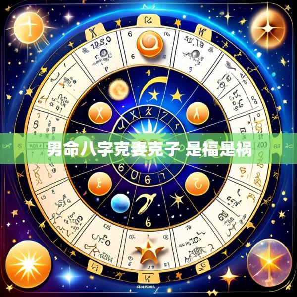 男命八字克妻克子 是福是祸