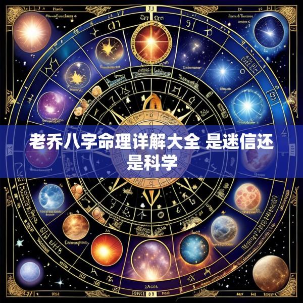 老乔八字命理详解大全 是迷信还是科学