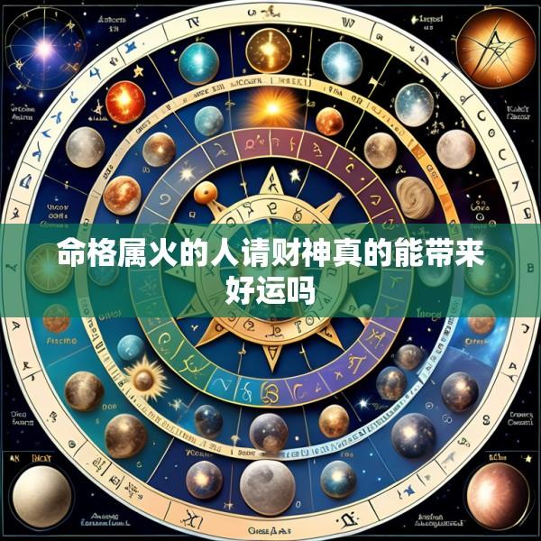 命格属火的人请财神真的能带来好运吗