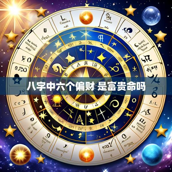 八字中六个偏财 是富贵命吗
