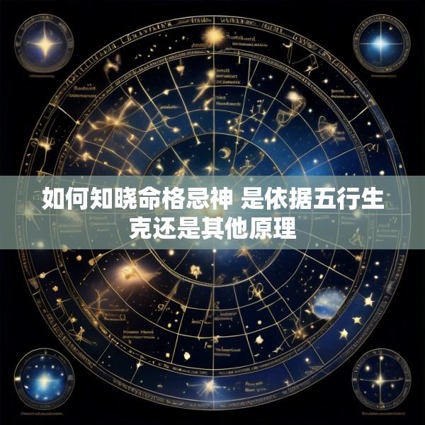 如何知晓命格忌神 是依据五行生克还是其他原理