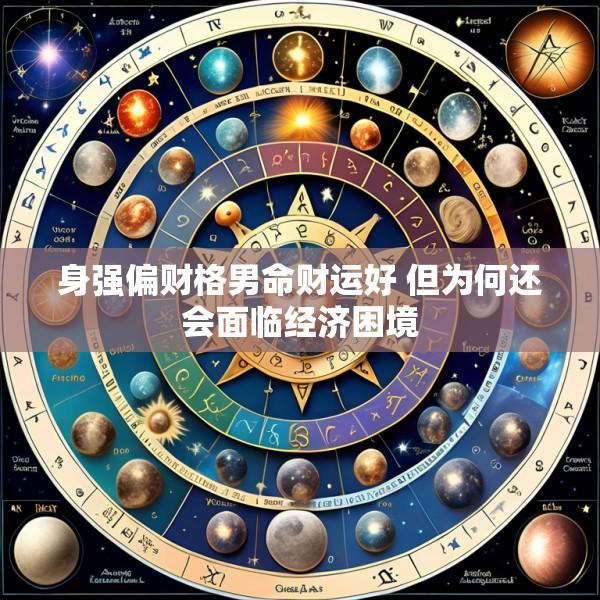 身强偏财格男命财运好 但为何还会面临经济困境