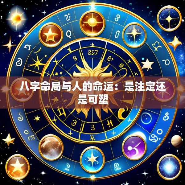 八字命局与人的命运：是注定还是可塑