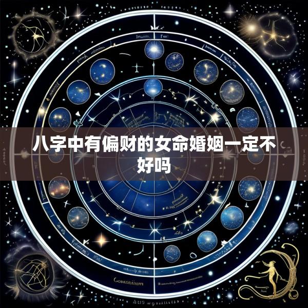 八字中有偏财的女命婚姻一定不好吗
