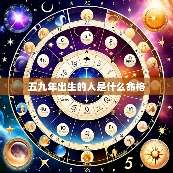 五九年出生的人是什么命格