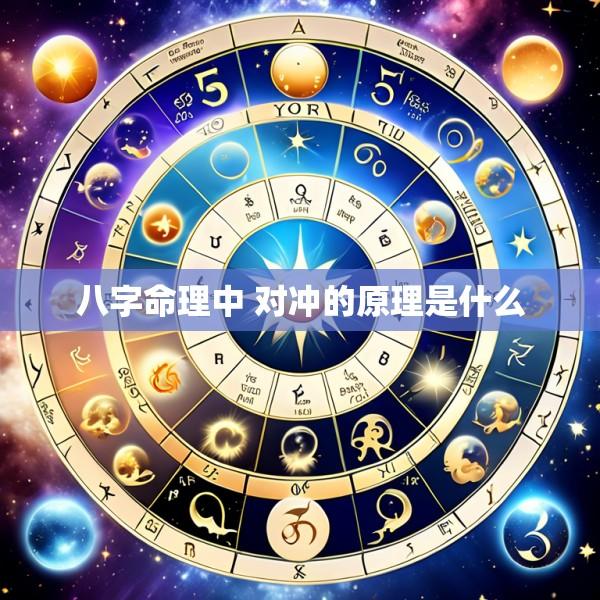八字命理中 对冲的原理是什么
