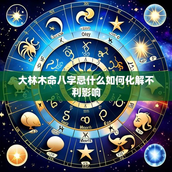 大林木命八字忌什么如何化解不利影响
