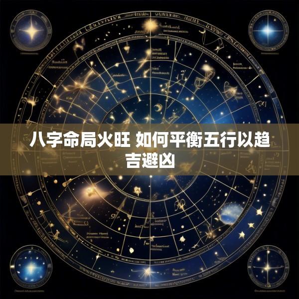 八字命局火旺 如何平衡五行以趋吉避凶
