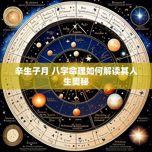 辛生子月 八字命理如何解读其人生奥秘