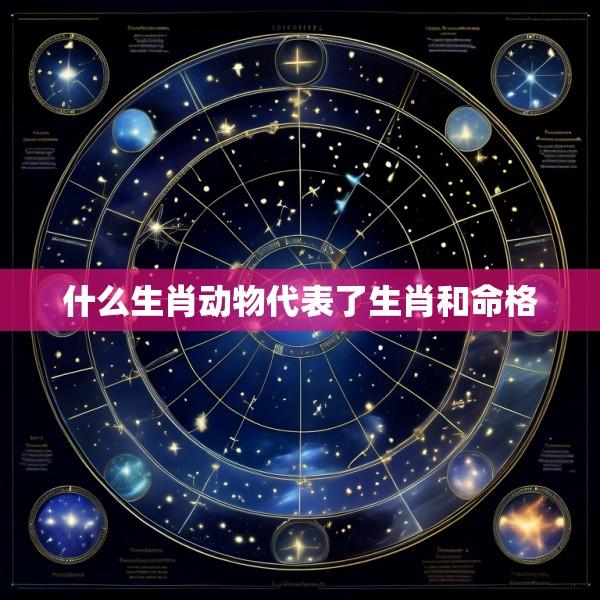 什么生肖动物代表了生肖和命格