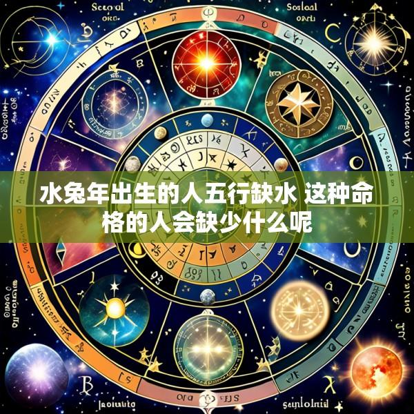 水兔年出生的人五行缺水 这种命格的人会缺少什么呢