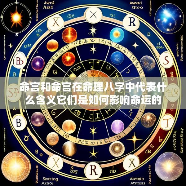 命宫和命宫在命理八字中代表什么含义它们是如何影响命运的