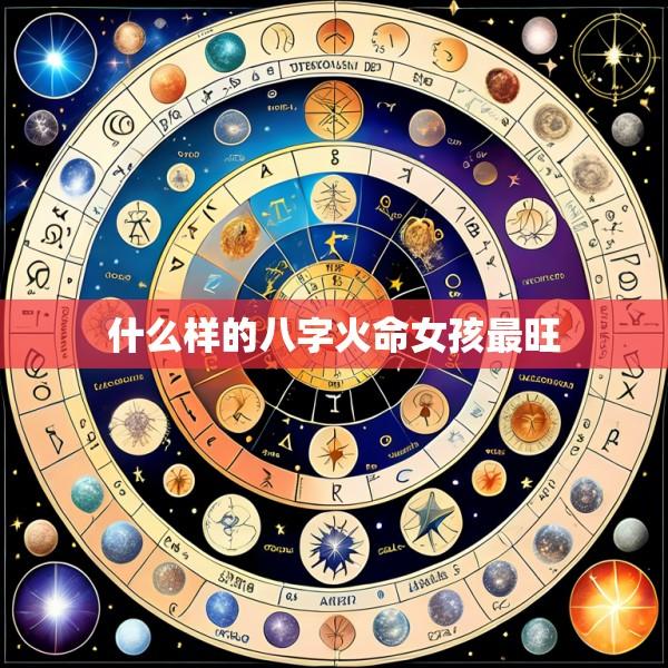 什么样的八字火命女孩最旺