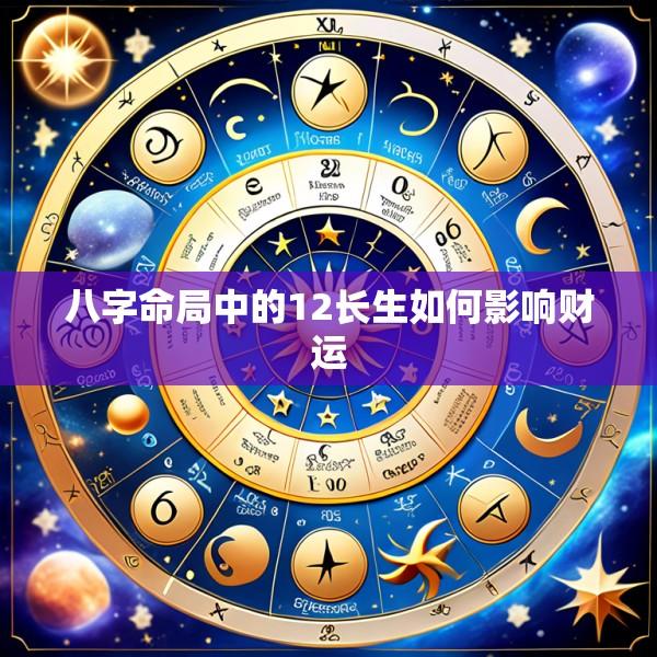 八字命局中的12长生如何影响财运