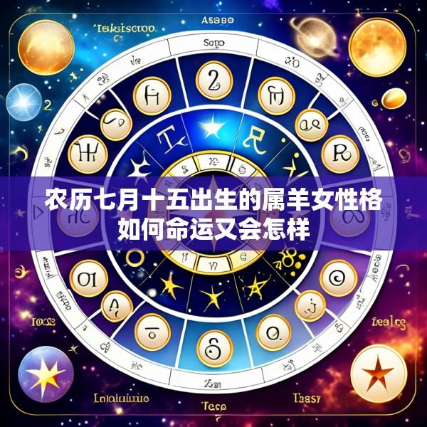 农历七月十五出生的属羊女性格如何命运又会怎样