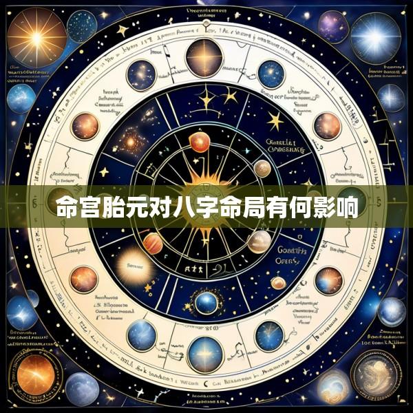 命宫胎元对八字命局有何影响