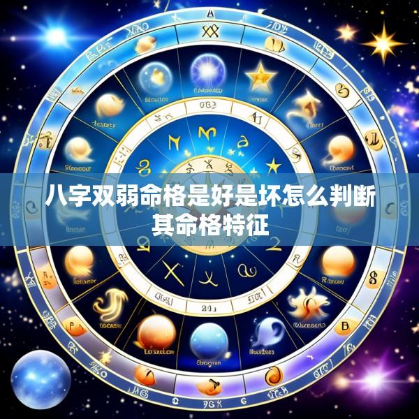 八字双弱命格是好是坏怎么判断其命格特征