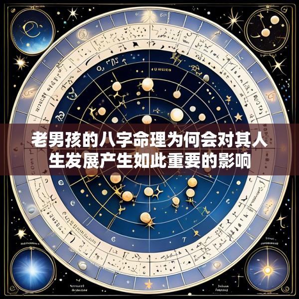 老男孩的八字命理为何会对其人生发展产生如此重要的影响