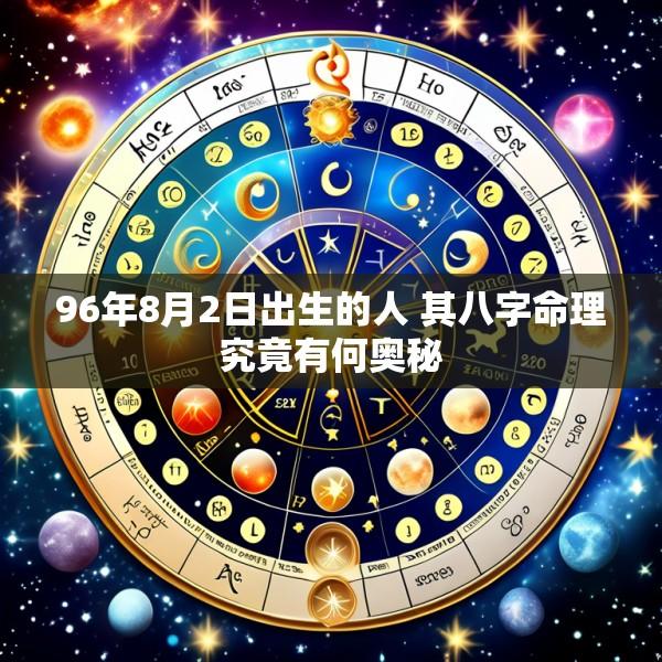 96年8月2日出生的人 其八字命理究竟有何奥秘