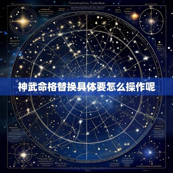 神武命格替换具体要怎么操作呢