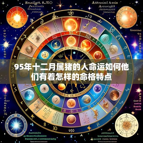 95年十二月属猪的人命运如何他们有着怎样的命格特点