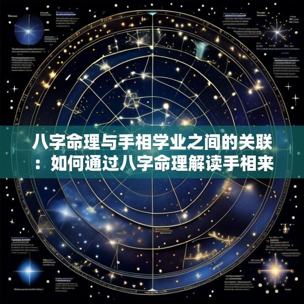 八字命理与手相学业之间的关联：如何通过八字命理解读手相来判断学业运势