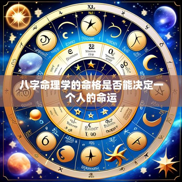 八字命理学的命格是否能决定一个人的命运